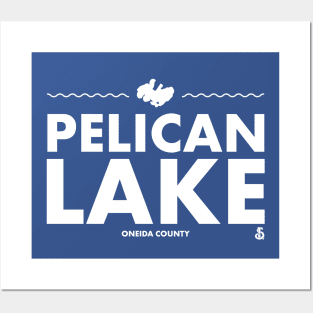 Oneida County, Wisconsin - Pelican Lake Posters and Art